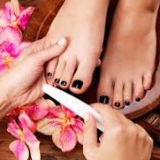 Relleno pedicura